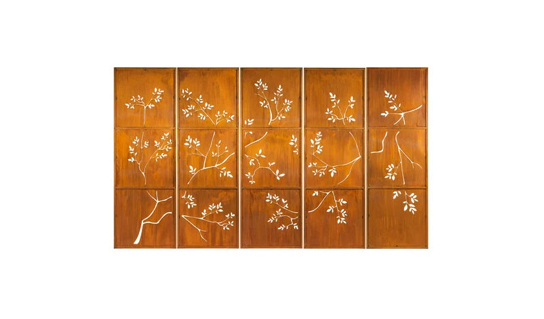 Tree & Branches Privacy Screens, Metal Garden Art, Metal Yard Art, Large Garden Art, Privacy Panels